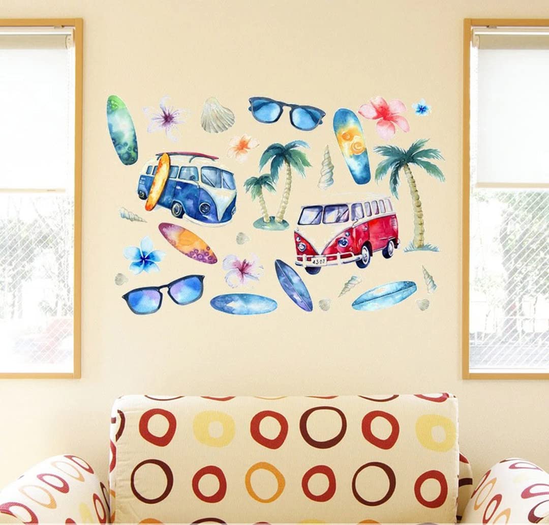 Amazon｜ウォールステッカー 飾り 590×1327mm シール式 装飾 おしゃれ